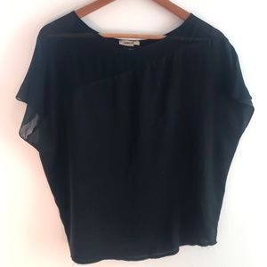 Silk Helmut Lang Top